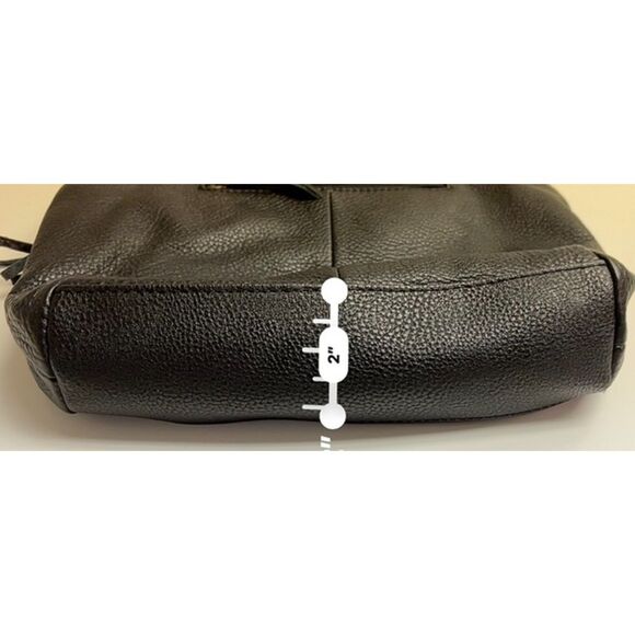 The Sak black pebble leather shoulder bag - Picture 6 of 9